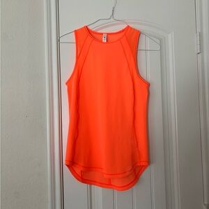 Lululemon Athletica Neon Orange Tank Top